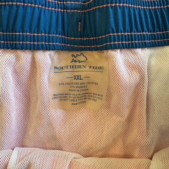 Southern Tide Coral Swim Trunks - Picture 2 of 2